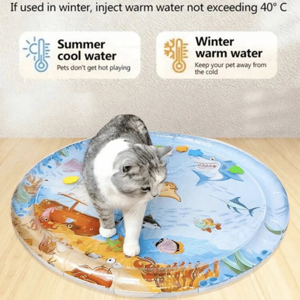 Product name: PetGuru AquaPlay™ Cooling Water Mat