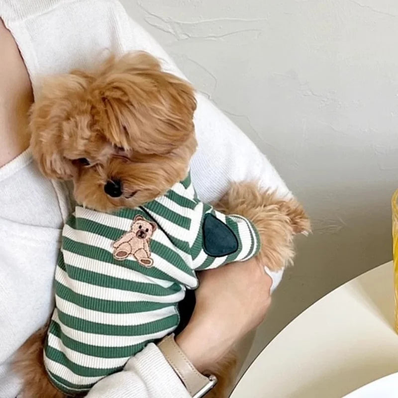 PetGuru TeddyStripe™ Summer Pet Shirt