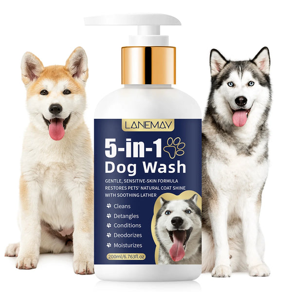 FreshCoat™ Dog & Cat Shampoo – Odor Control & Coat Care