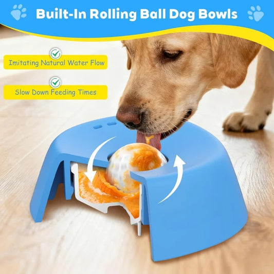 Slow Lick Bowl for Dogs & Cats – Healthy Slow Feeder