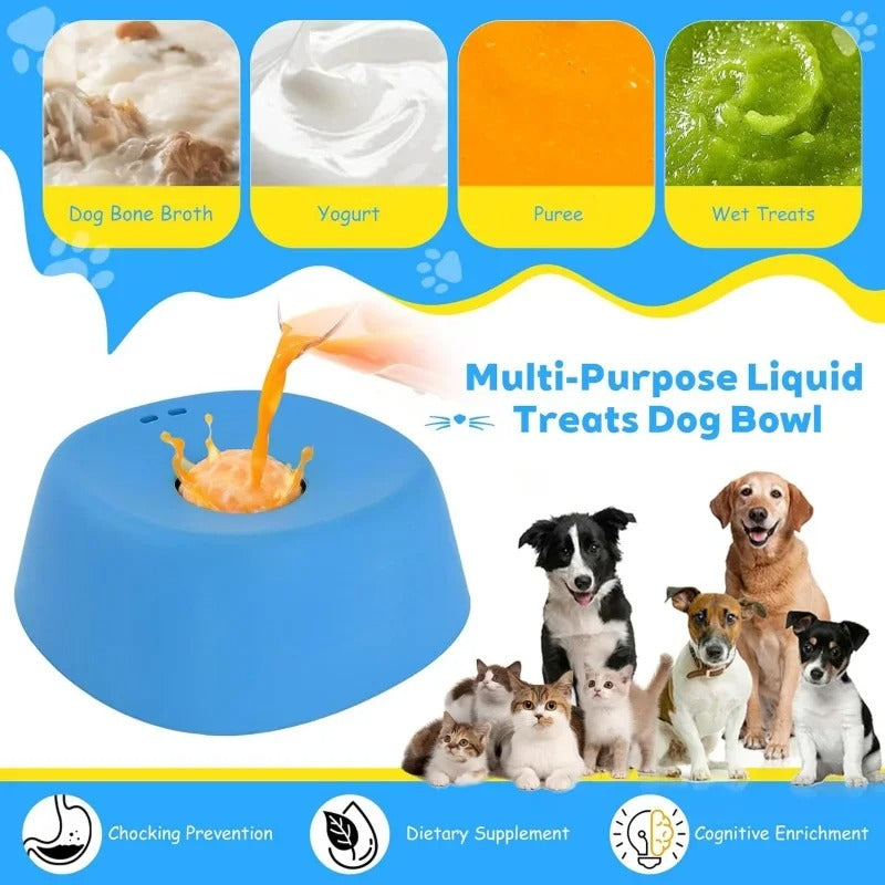 Slow Lick Bowl for Dogs & Cats – Healthy Slow Feeder